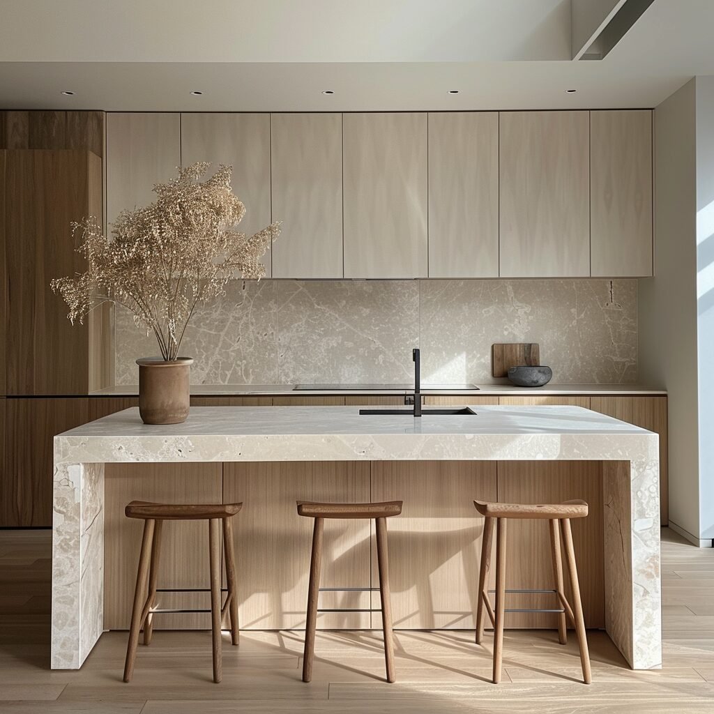 u6583799219_minimalist_Japandi_kitchen_white_and_oak_flat-pan_e4285fa2-4b8f-4c8e-8e56-98d21d849fe0_1